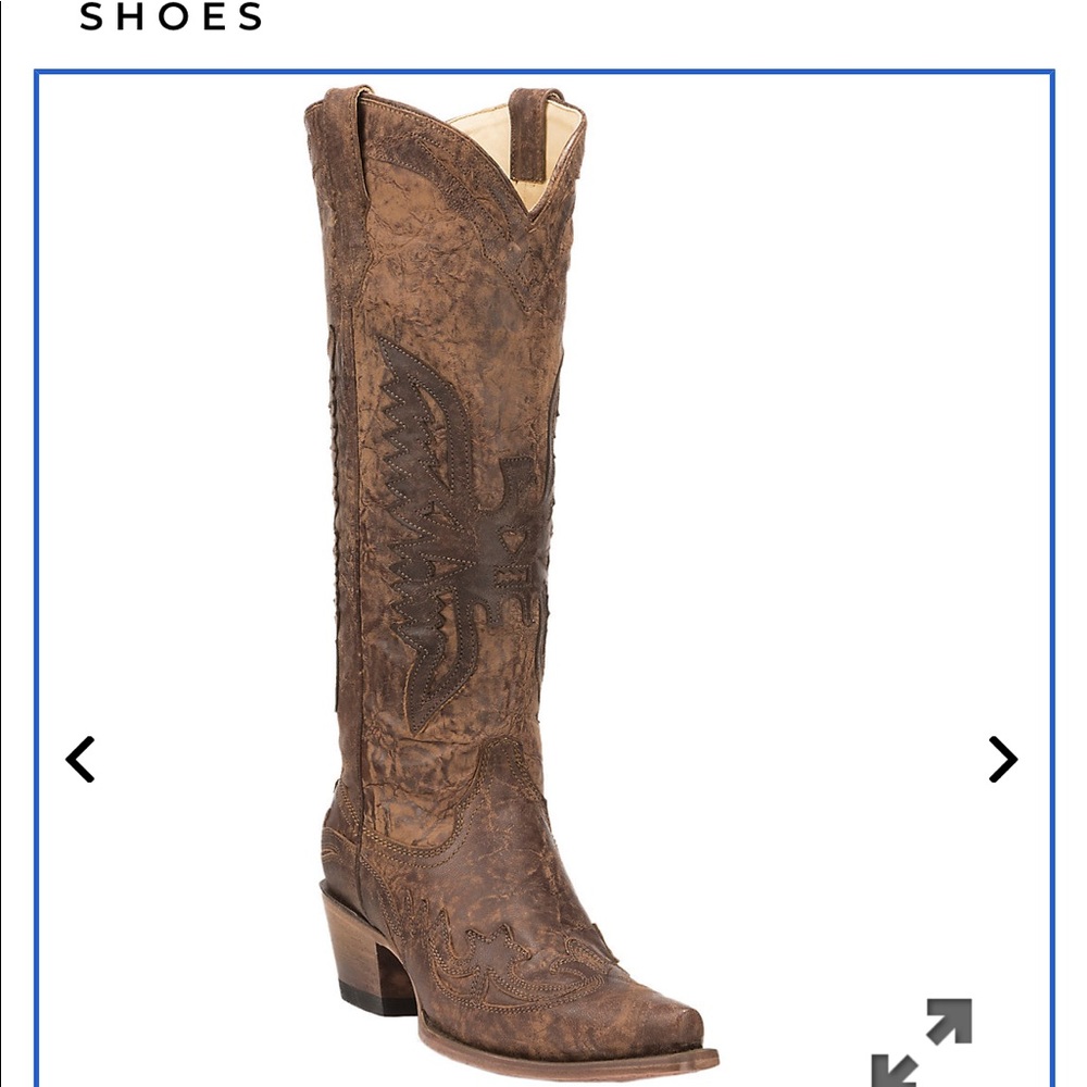 Size 9 corral boots knee length